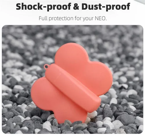 Imagen 2 del producto Funda protectora para Dron DJI Neo 2, estuche de almacenamiento de viaje anticolisión para DJI Neo 2, caja protectora de mariposa, accesorio de plástico