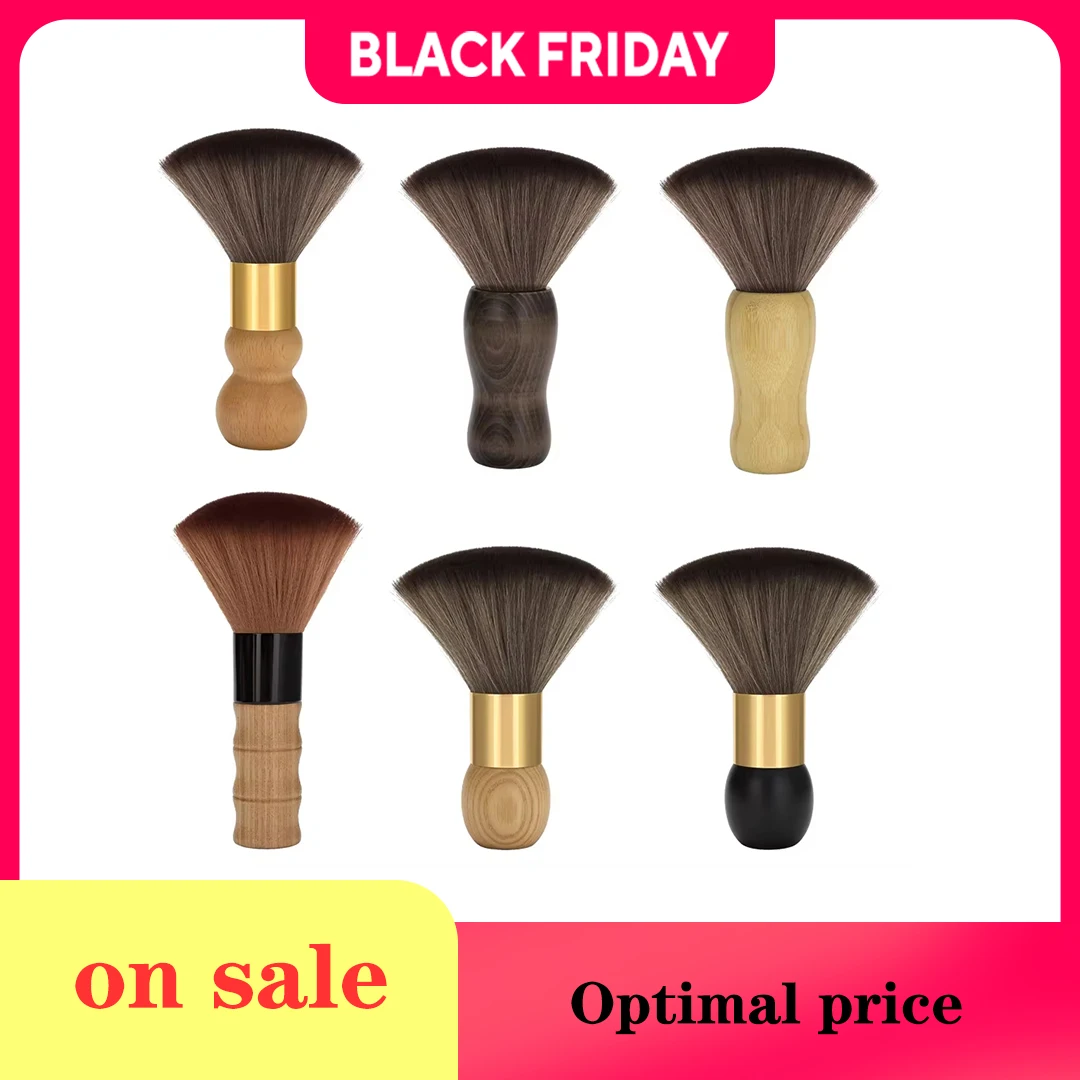 

Barbertop удаление мягкой щетки для стрижки волос шеи лица Пыльник чистый парикмахерский аксессуар