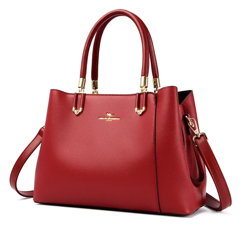 Damenhandtaschen, neu, 2024, elegante Damen-Umhängetaschen, große Kapazität, Mutter-Umhängetasche