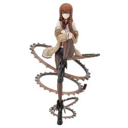 Steins;Gate Makise Kurisu 1/8 100% Original genuine 235mm PVC Action Figure Anime Figure Model Toys Figure Collection Doll Gift