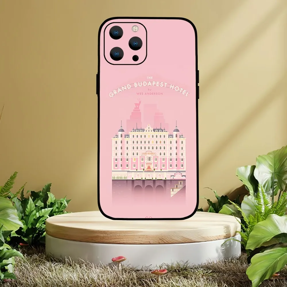 Coque de téléphone The Grand Budapest Hotel Movie, coque en poly, iPhone Mini 11 12 13 14 15 Pro XS Max X Plus SE