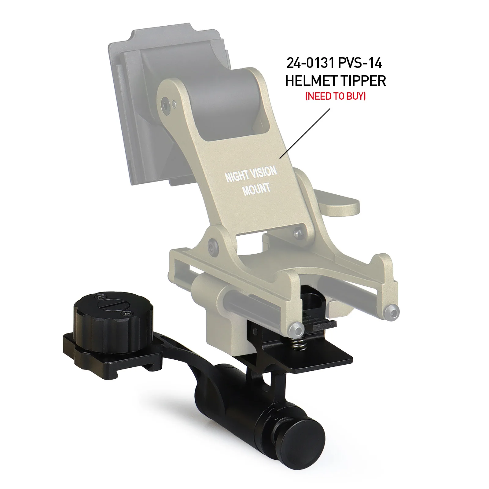 

NVM-14 Model II Night Vision Scope Bracket HK24-0255 for Night Vision Nvg Mount