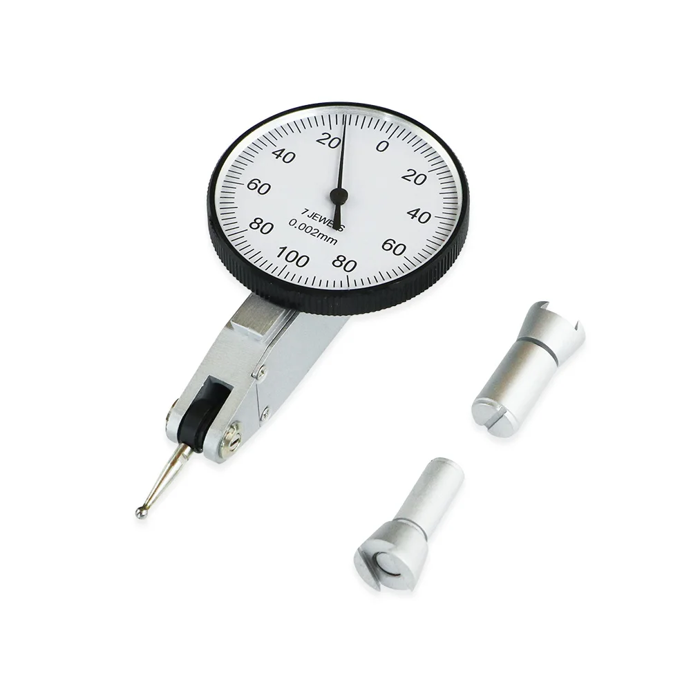 Lever Dial Test Indicator 0-0.2mm Precision Dial Indicator Lever Gauge 0.002mm Dial Test Holder Indicator