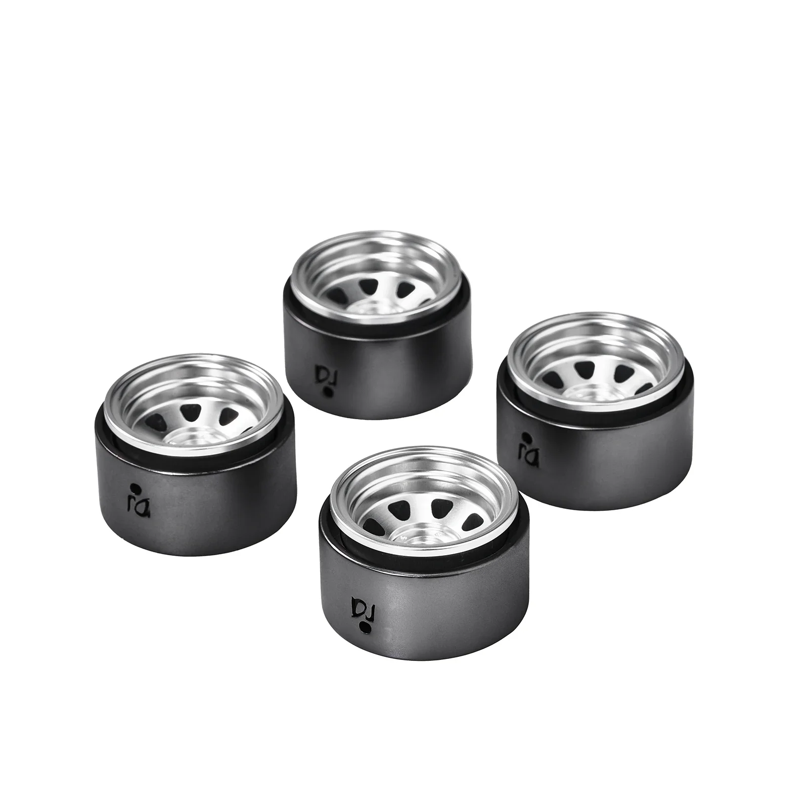 1 Set Simulation Metal Wheels Deepen The Concave for 1/18 1/24 RC Crawler TRX4-M SCX24 AIXAL Upgrade Parts