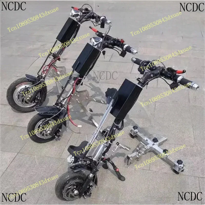 Disabled Modified Front Drive Traction Vehicle Wheelchair