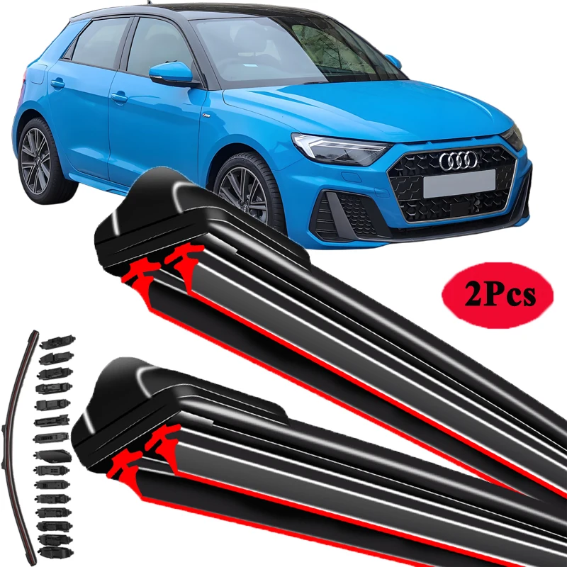 

For Audi A1 2010-2024 Car Windshield Wiper Blade Front Windscreen Brushes Washer Accessories Window Cleaning Replacement Parts