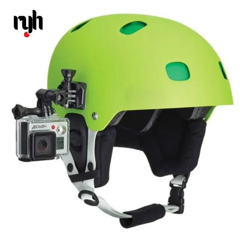 Zakrzywiona samoprzylepna mocowanie boczne do Gopro Osmo Yi Sj Sony Action Cam HDR AS20 AS15 AS100V AS30V AZ1 AS200V FDR-X1000V Zestaw akcesoriów
