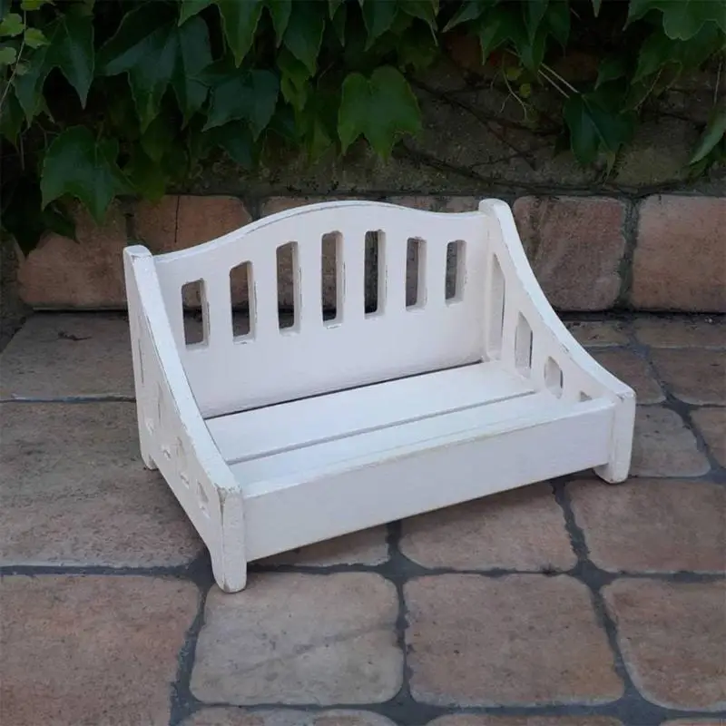 581F Bed Baby Photo Posing Furniture Newborn Photoshoot Props Chair Background