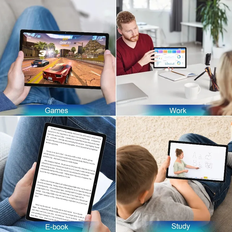 Veidoo 10.36 Inch Android Tablet PC 10.4 Inch 2K Screen Wifi 4G Octa Core 6GB 128GB MTK Processor New with  Card