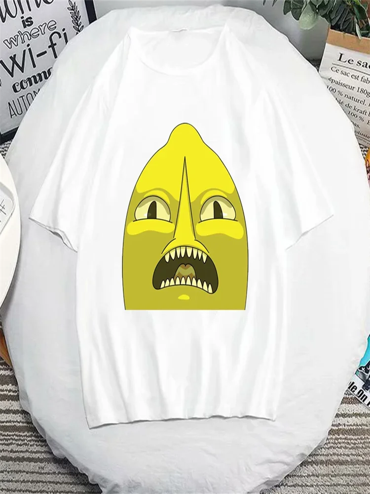 تي شيرت برسومات كرتونية من Jake و Finn ، وقت المغامرة ، مسلسل تلفزيوني رسوم متحركة ، أزياء شارع مريحة ، ملابس شارع علوية