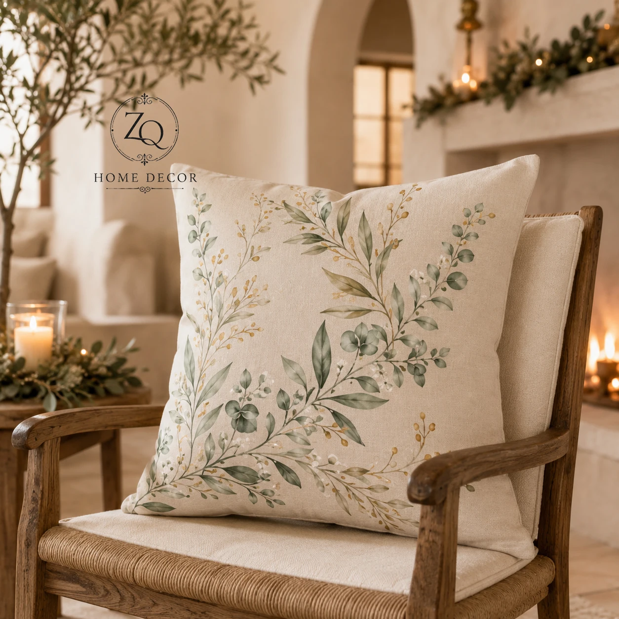 Botanical Print Tablecloth Image 2