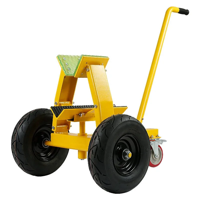 Fotografia 3: Carrinho de Mão Automático para Pedras, Robusto, para Transporte de Lajes Grandes de Mármore, Ferramenta Industrial Resistente para Manuseio que Economiza Esforço
