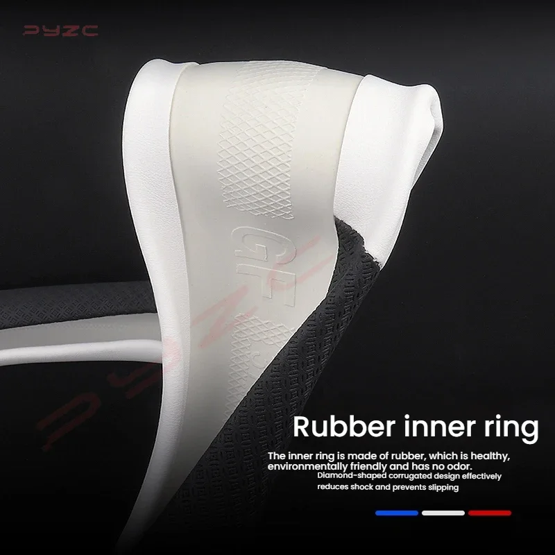 لشيري Fengyun A9L غطاء عجلة قيادة السيارة ألياف الكربون رقيقة وخفيفة دائم عدم الانزلاق مناسبة غطاء عجلة القيادة