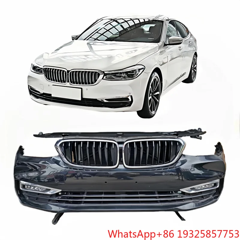 For BMW-6 Series GT G32 Old Bumper Assembly with Original Auto Parts Complete Front Nose Radiator Grille Kit  Condition