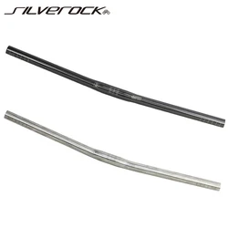 SILVEROCK Titanium Straight Handlebar S Bar Flat 25.4x560mm for Brompton 3Sixty Pikes Element Fnhon Folding Bikes Bicycle Parts