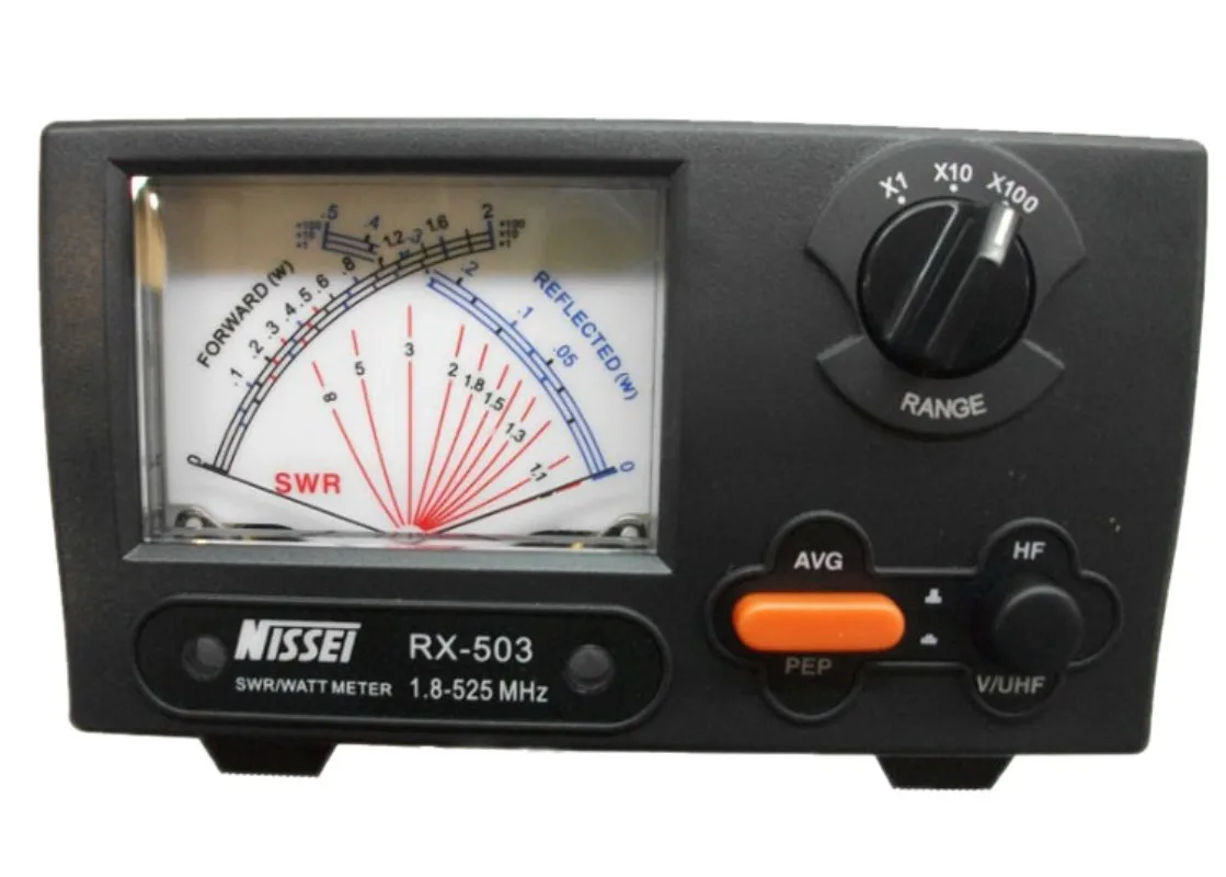 

RX-503 Standing Wave Meter RX503 Power Meter with Differential Meter Back Power 1.8 ~ 525MHz