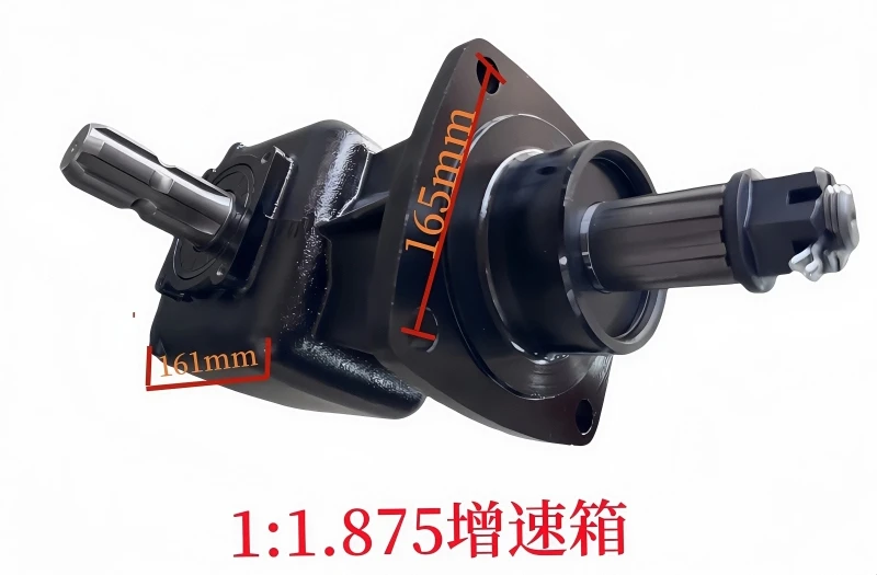 Growth rate 1:1.875 Gearbox Rotary tiller Right Angle Box view 5
