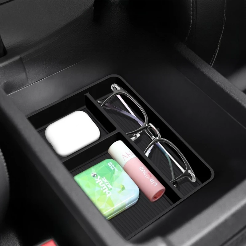 

For Volkswagen Passat 2019-2024 Armrest Box Silicone Storage Box Center Console Storage Box Supplies Automobiles Accessories