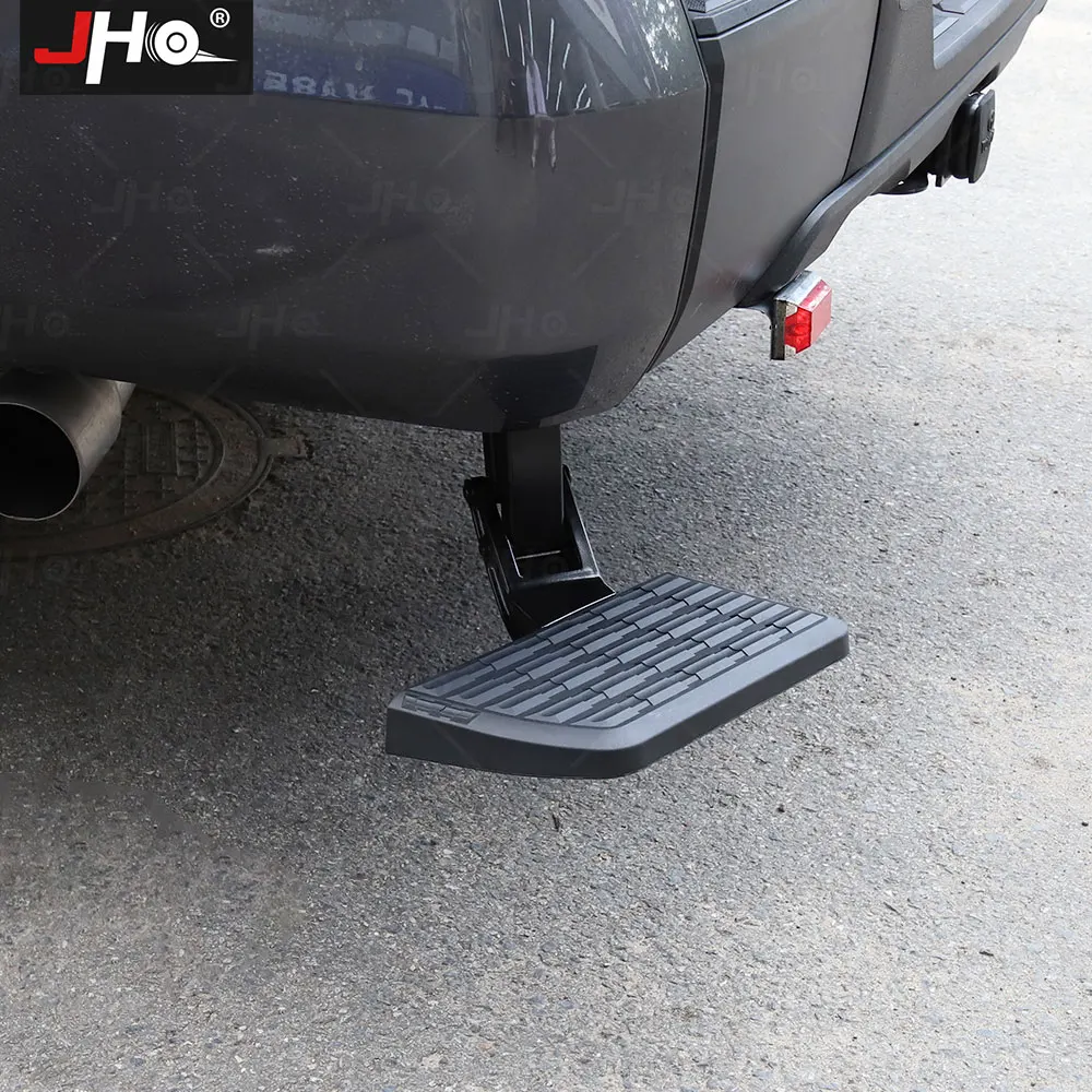 JHO Pickup Rear Truck Bed Step Retractable Bumper Tailgate Step For Toyota Tundra 2022