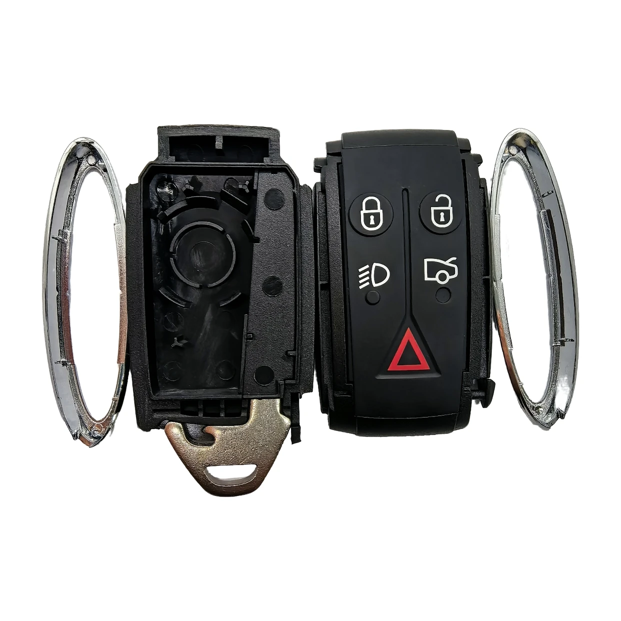 Jingxin Fernbedienung Autoschlüssel 5 Tasten für Jaguar XF XFR XK XKR XJ8 XK8 2007+ 315/433MHZ FSK ID46 KR55WK49244 C2P17156 Schlüsselloser Zugang – Detail 13