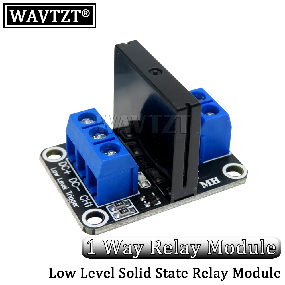 Low Level 5V 1/2/4/8 Channel Solid State Relay Module SSR G3MB-202P 240V 2A Output with Resistive Fuse For Arduino 1 2 4 8 Way