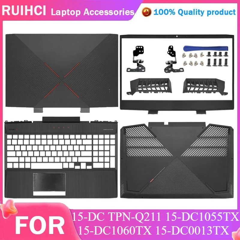 

New For HP OMEN 15-DC TPN-Q211 15-DC1055TX 15-DC1060TX 15-DC0013TX Laptop Case LCD Back Cover Front Bezel Palmrest Bottom Case