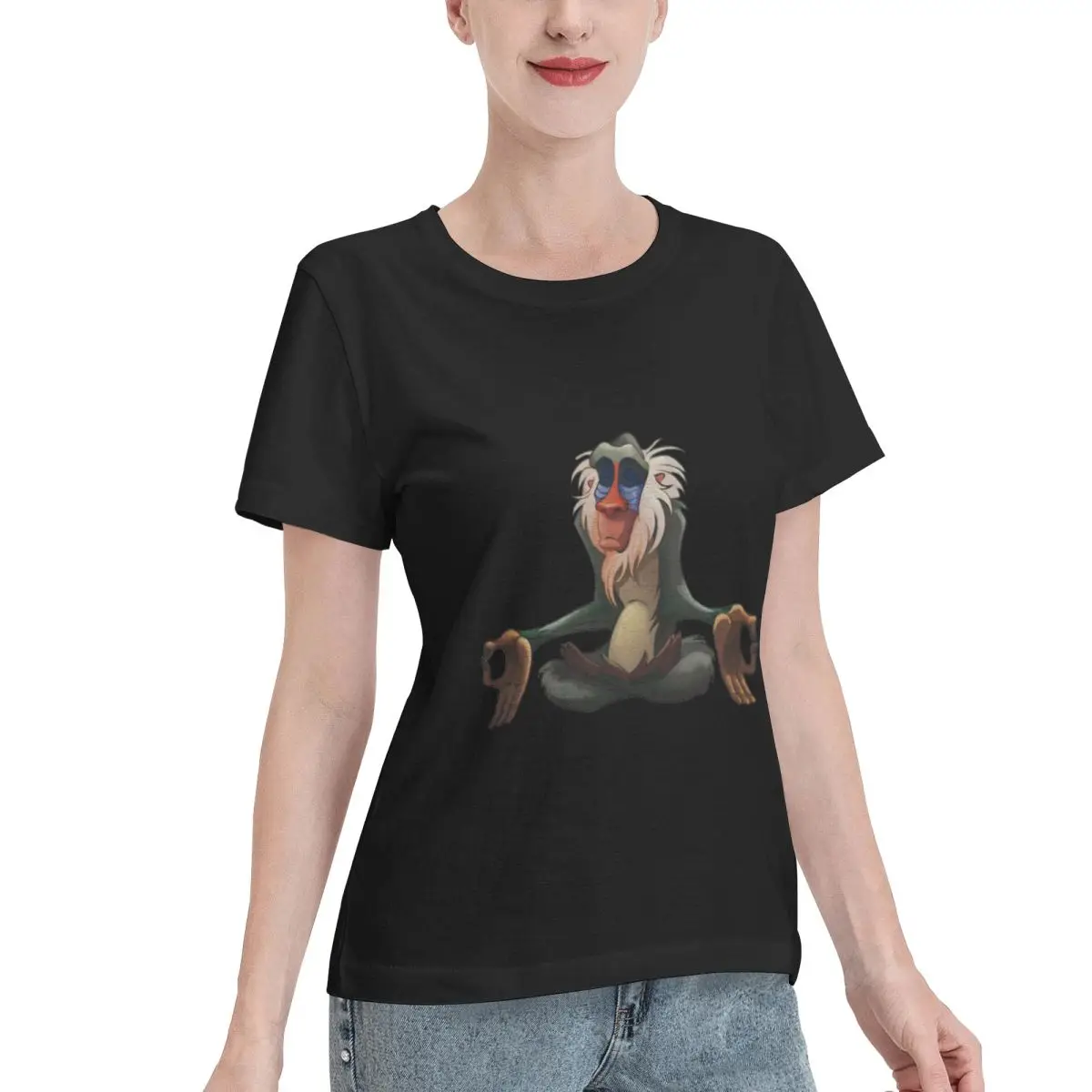 Reliable Item Rafiki Women's T-shirt Chic Blank T Shirt