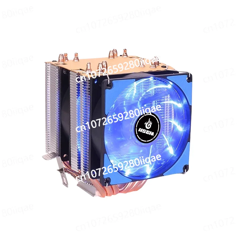 6 heat pipe cpu tower radiator i5 silent 1150 AMD air cooled 2011 fan 1366 desktop computer E5