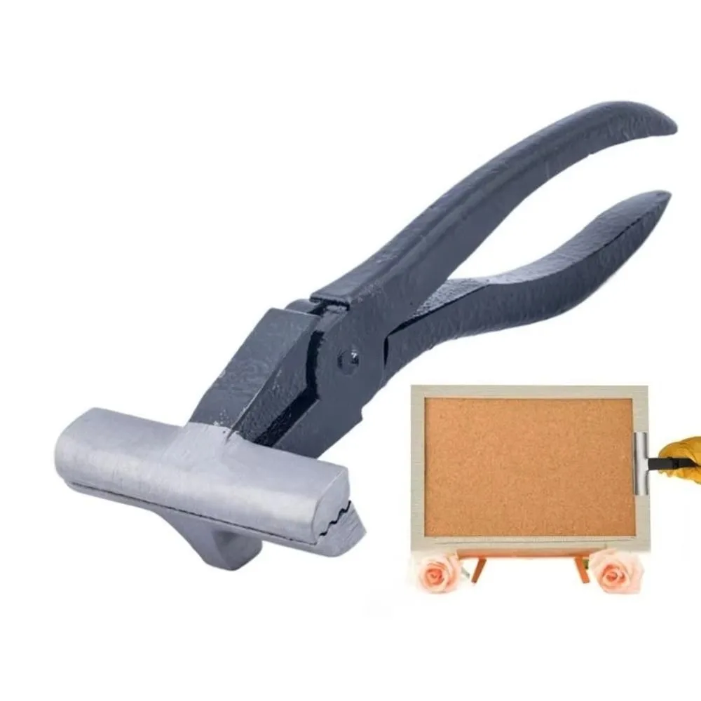 

Durable Construction Stretching Canvas Pliers Professional Grade Padded Handle Art Paint Tool Return Mechanism