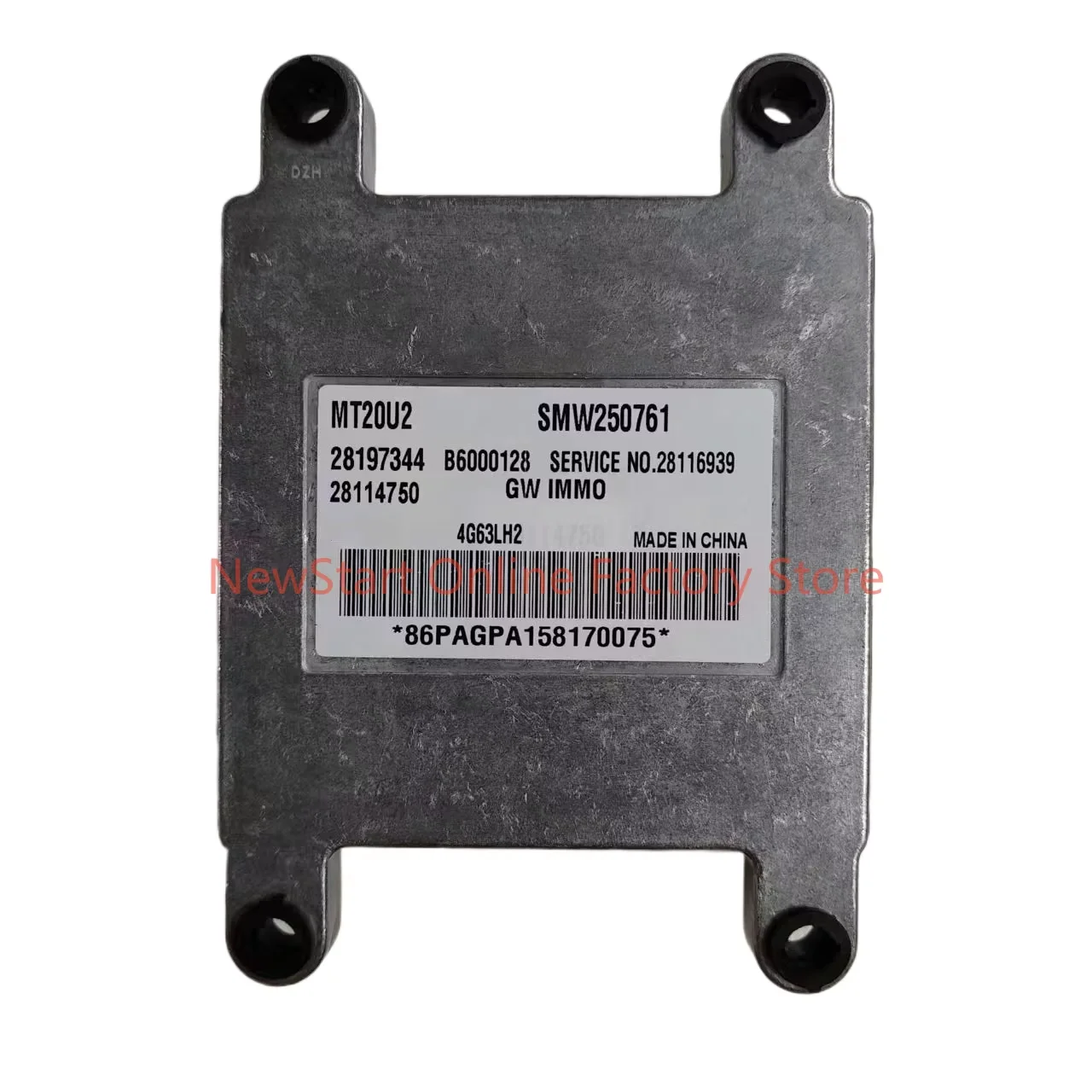 

28197343 28197344 Новый ЭБУ, оригинальная компьютерная плата двигателя автомобиля MT20U2 B6000394 SMW25116 B6000128 SMW250761 подходит для GreatWall Cowry
