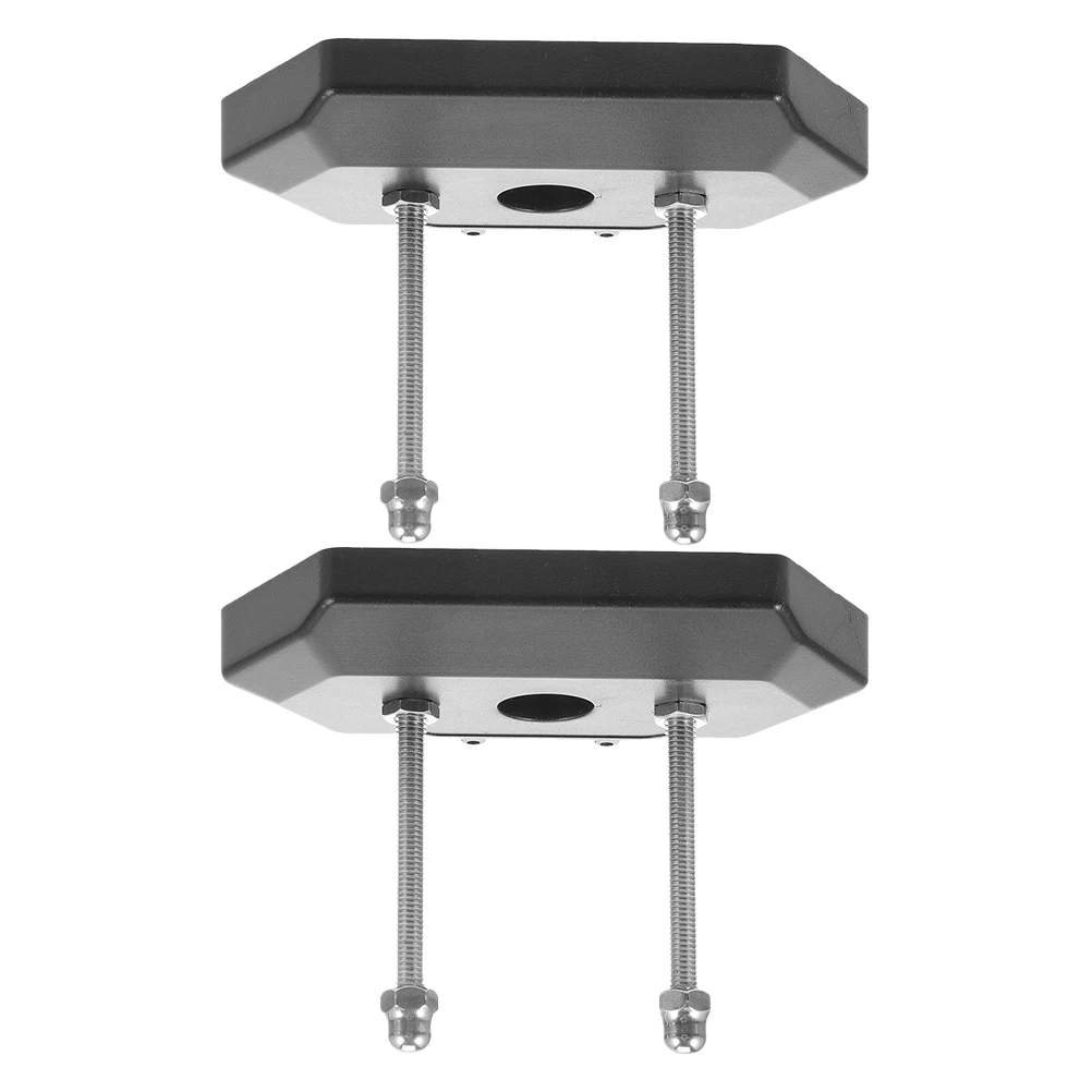 2pcs Skateboard Hanger Deck Storage Black Horizontal Wall Mount Display Rack Adjustable HOLDER Stylish Versatile Deck