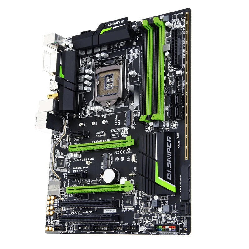 Placa-mãe de mesa para Intel B150, G1.Sniper B7, LGA 1151, DDR4, 64GB, ATX, SATA III, USB 3.0