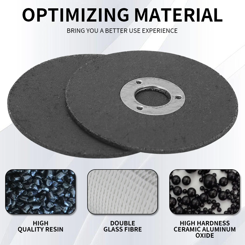 50 مللي متر أسطوانة تقطيع طاحونة أداة دوارة ل زاوية طاحونة الفولاذ المقاوم للصدأ قطع عجلة رقيقة الراتنج طحن أقراص أداة الملحقات #3