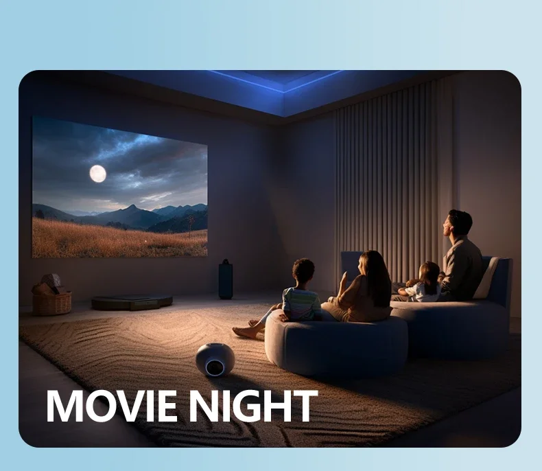 High Quality Projector for Movie Camping