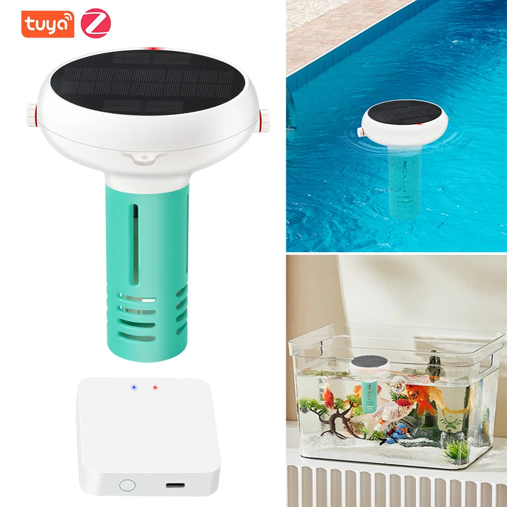 

Tuya ZigBee Intelligent Chlorin Meter 7in1 PH ORP Total Dissolved Solids Salinity Temp CL Test Meter Swimming Pool Water Tester