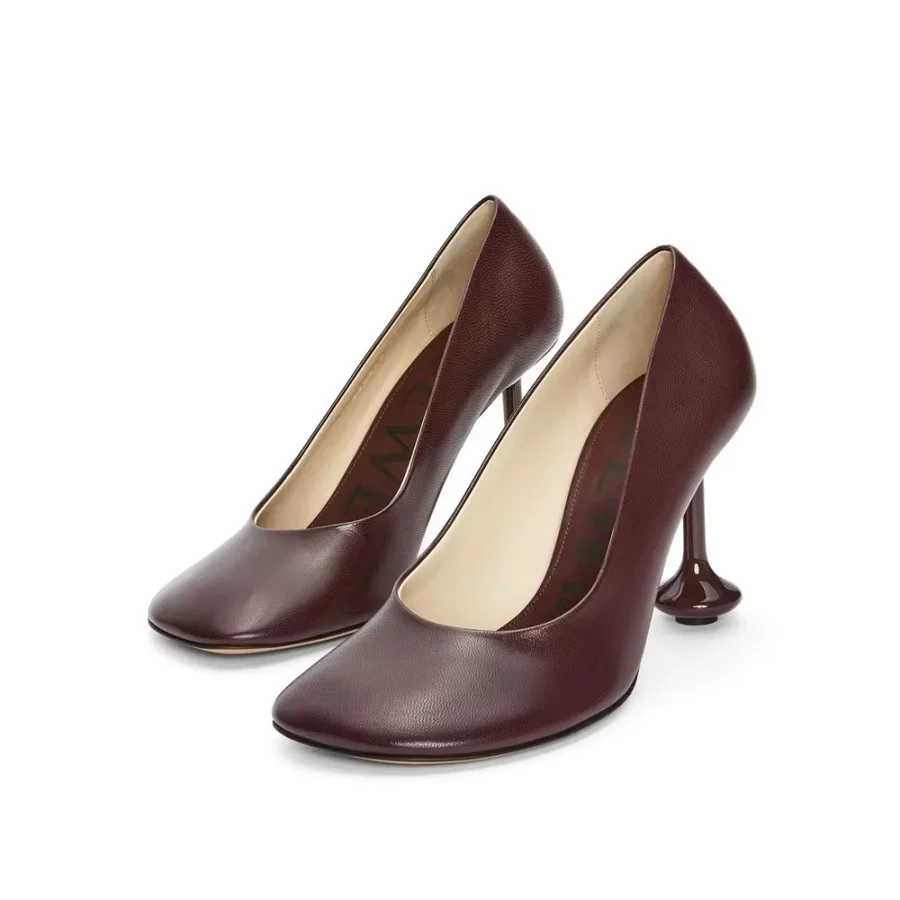 

Женские туфли-лодочки с квадратным носком, бежевые, из кожи со змеиным принтом, с уникальным скульптурным каблуком, без застежки, элегантные туфли для вечеринок и торжественных мероприятий