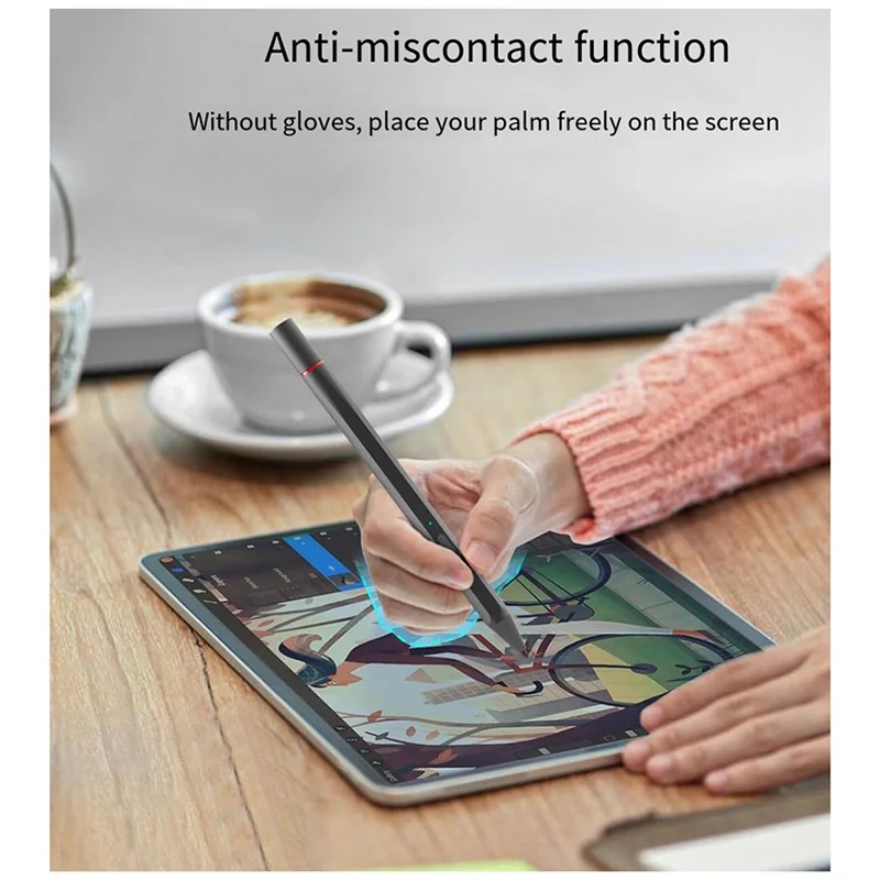 EDT-ใหม่ USI2.0 ปากกา 4096 ระดับความดันสําหรับ Duet 3 5/713/714 แท็บเล็ต Capacitive ดินสอปากกามัลติฟังก์ชั่น