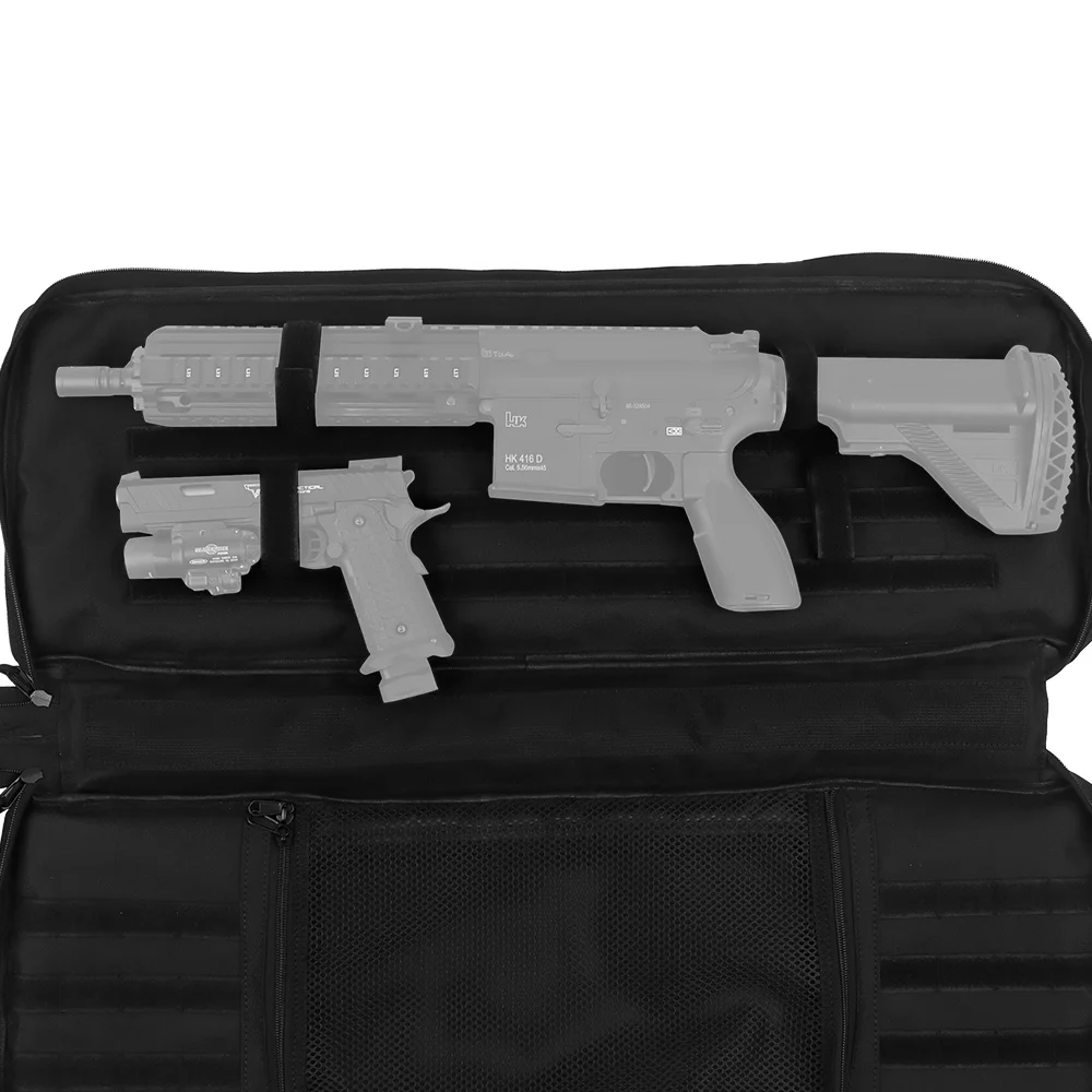 Imagem -04 - Rifle Tactical Tático Rifle Hk416 Mochila Airsoft Urbano Rápida Implantação Bolsa de Grande Capacidade Bolsa Ombro ao ar Livre Bolso Arma Case 32