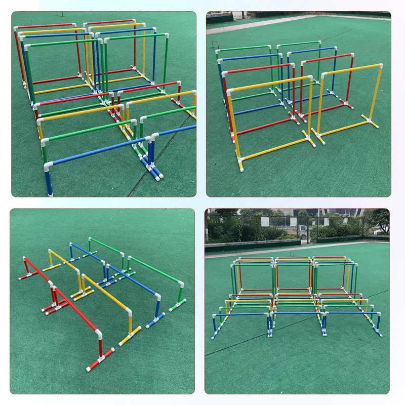 Kids Tunnels drills and hurdling obstacle Kids Game Sports Activity Equipment Children Sense System Toys Oxford Fabric PE Pipe