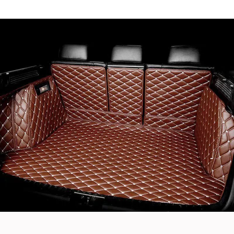 Full Car Trunk Mat For Ford Explorer Ford Everest Ford Bronco Ford Mustang Ford Mustang Mach-E MG Marvel R MG S9 EV