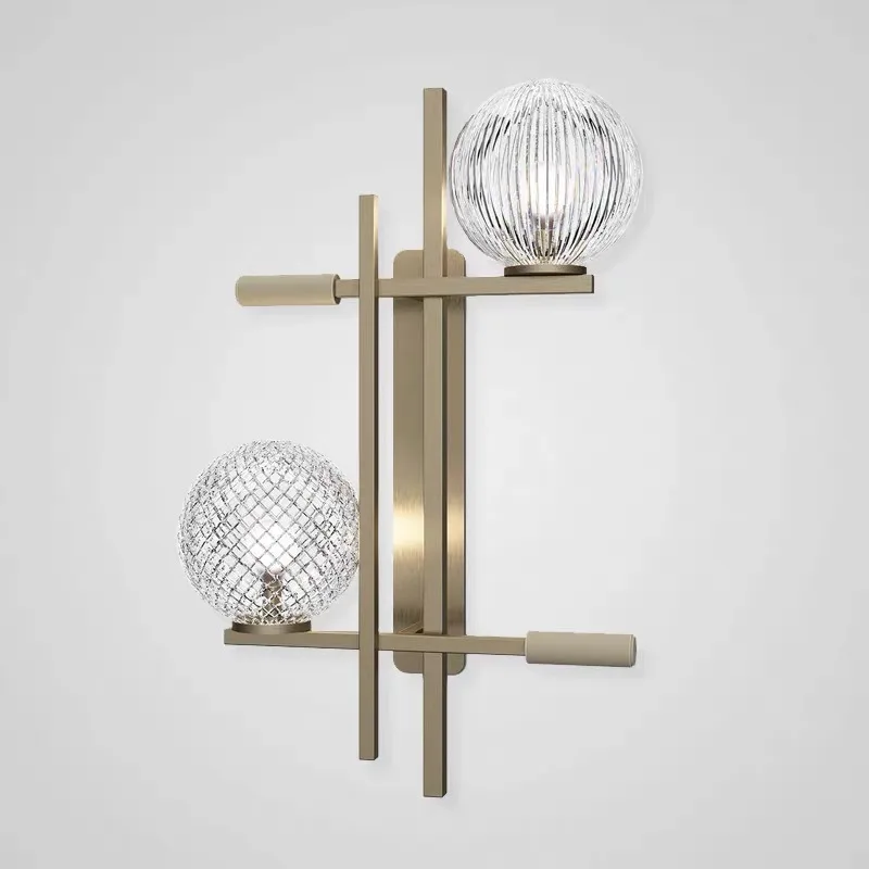 Contemporary Designer Wall Lamps Hotel Lobby Guest Rooms Study  Bedrooms LED Wall Sconces Living Room Aisle Home Decor Fixtures