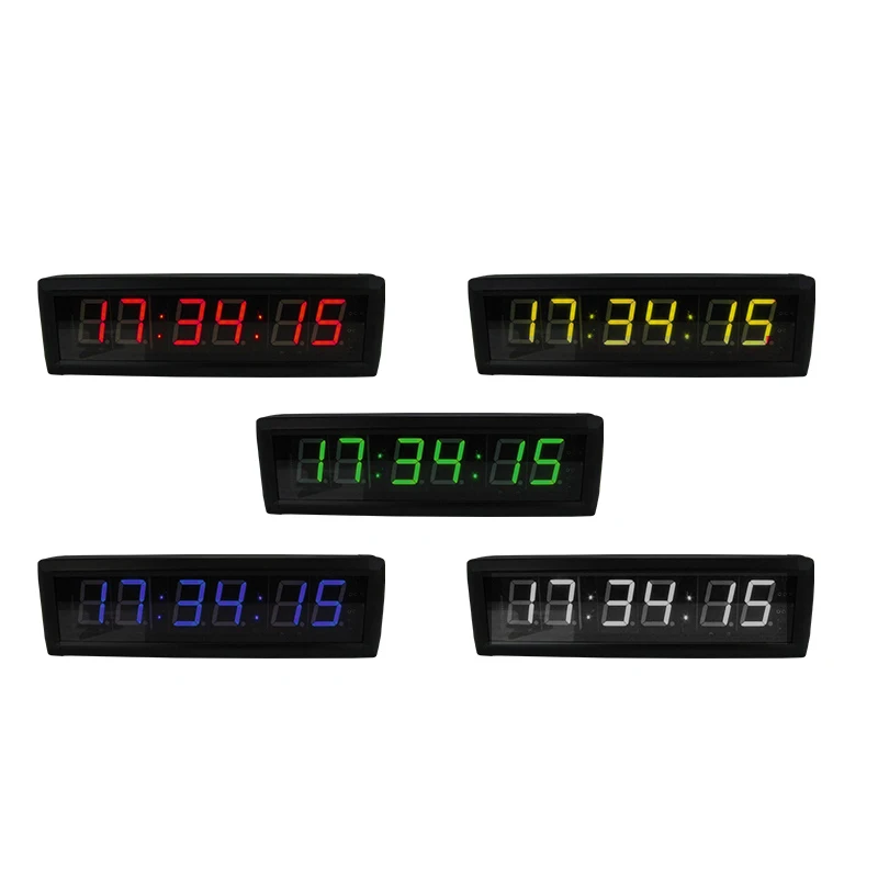 Ganxin 1.8 inch 7 Segment , 12v car digital electronic clock