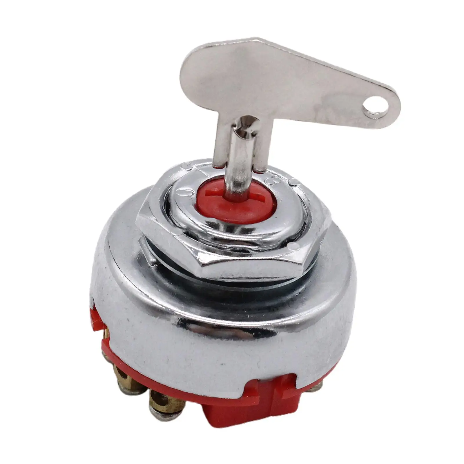Ignition Switch 8 Pole Repair Part W/Key High Strength for Tractor Lawn Mower high strength, sturdy and durable.