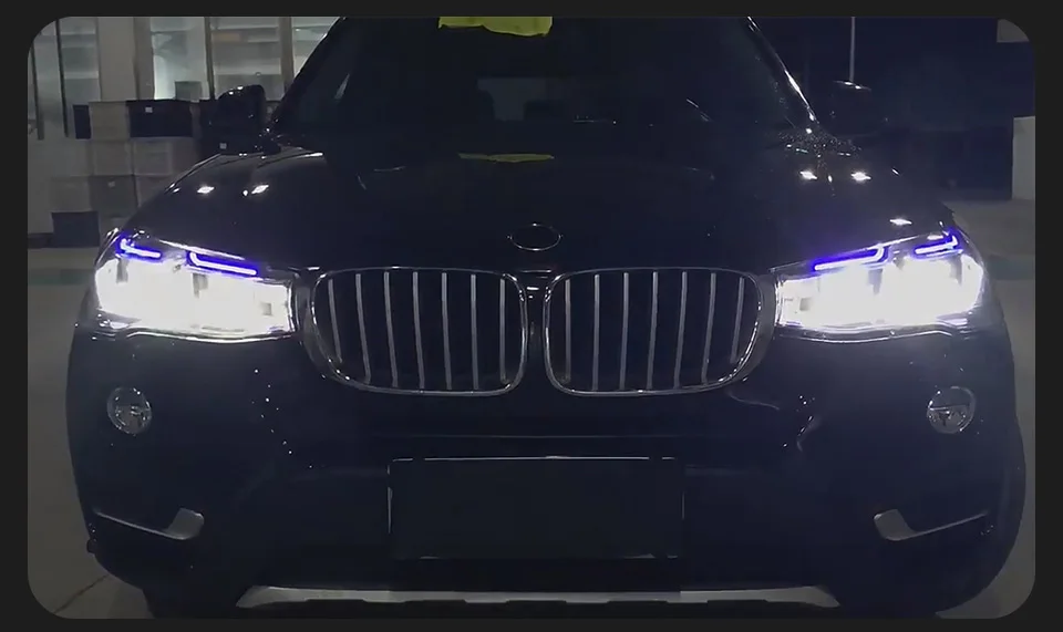 AKD Head Lamp for BMW X5 F15 LED Headlight 2014-2018 Headlights F15 DRL Turn Signal High Beam Angel Eye Projector