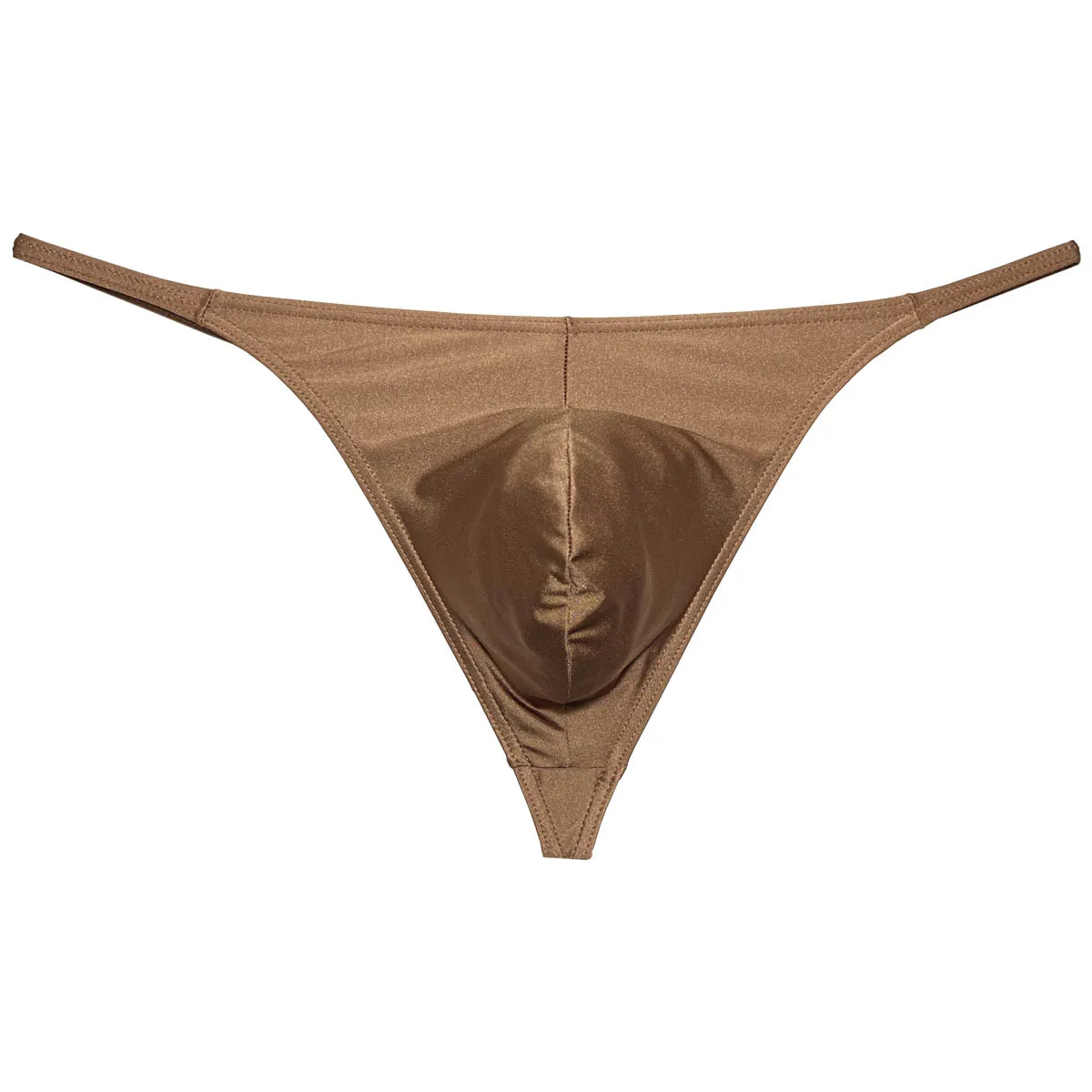 Sexy Mens Pouch Thong Ice Silk Bikini Underwear Ultrathin Tanga Men Cuecas Calzoncillos Hombre T-back Underpants Prevent Chafing