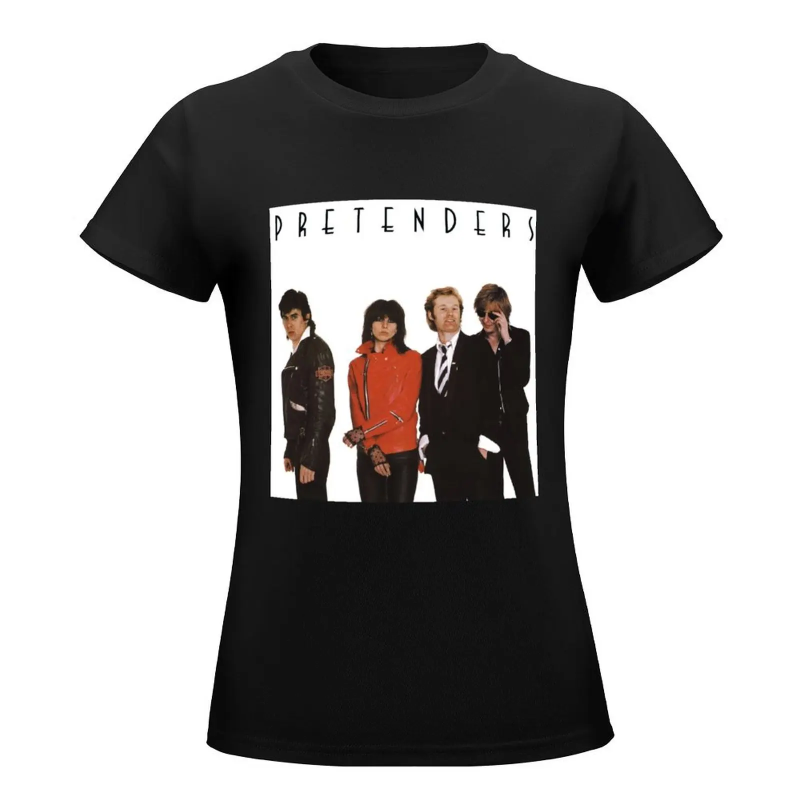 the pretenders tour 2020 malamrabu T-Shirt customs plain graphics cute t-shirts for Women