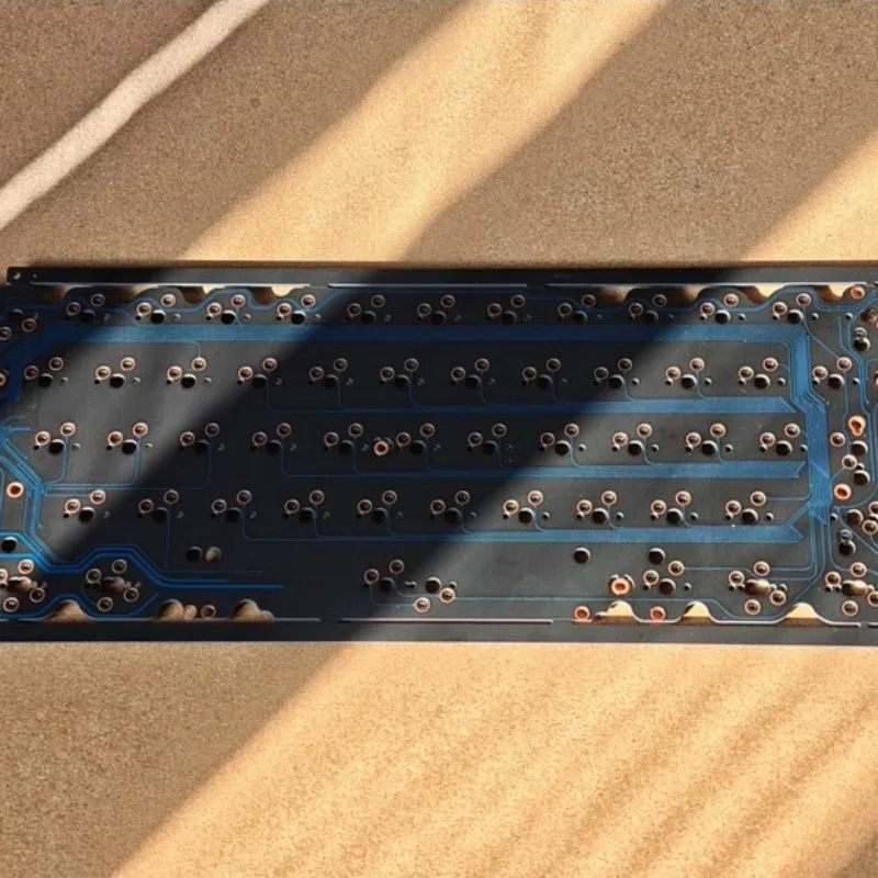 LH60 Keyboard PCB Tri-mode Hot Swap Without Slotting GH60 60% Layout PCB for Gaming Mechanical Keyboard Accessories VIA/VIAL