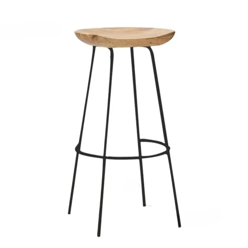 Modern Bar Stools Nordic Home Chairs Bar Furniture Design High Stools for Kitchen Luxury Decoration Counter Stool