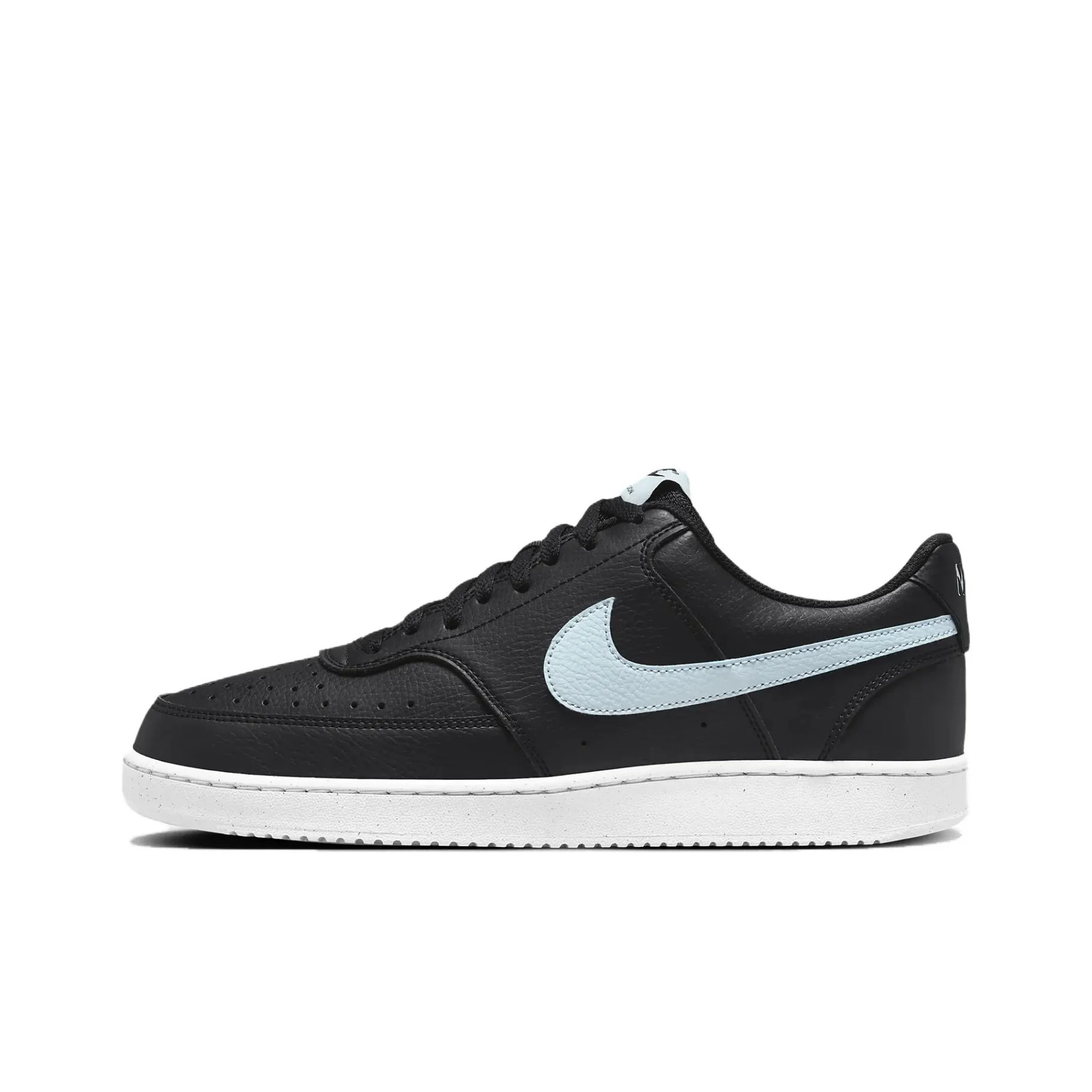Zapatillas Nike Court Vision Skateboard para hombre, parte superior baja, color negro/gris DH2987-006