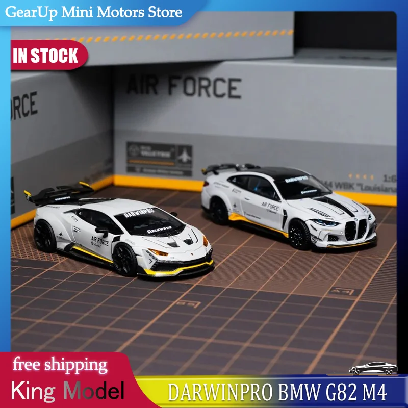 

Новинка в наличии: Модель King 1:64 Darwinpro LBWK BMW M4, миниатюрная литая модель из сплава, Lamborghini Huracan, игрушечная модель автомобиля, подарок для детей.